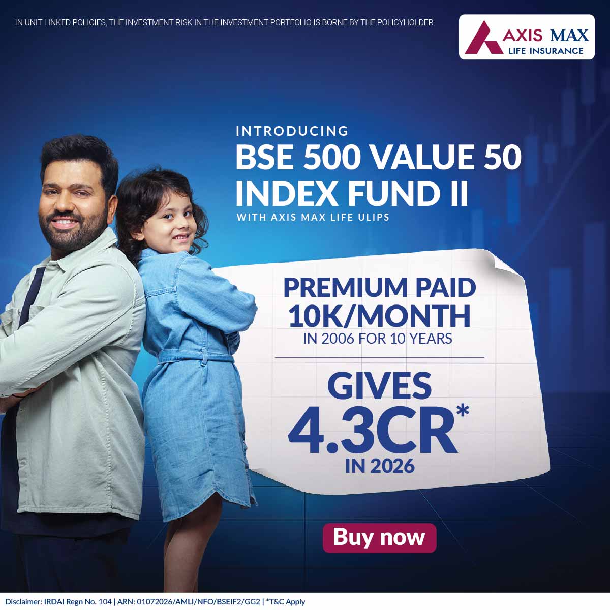 Axis Max Life Insurance Facebook ad