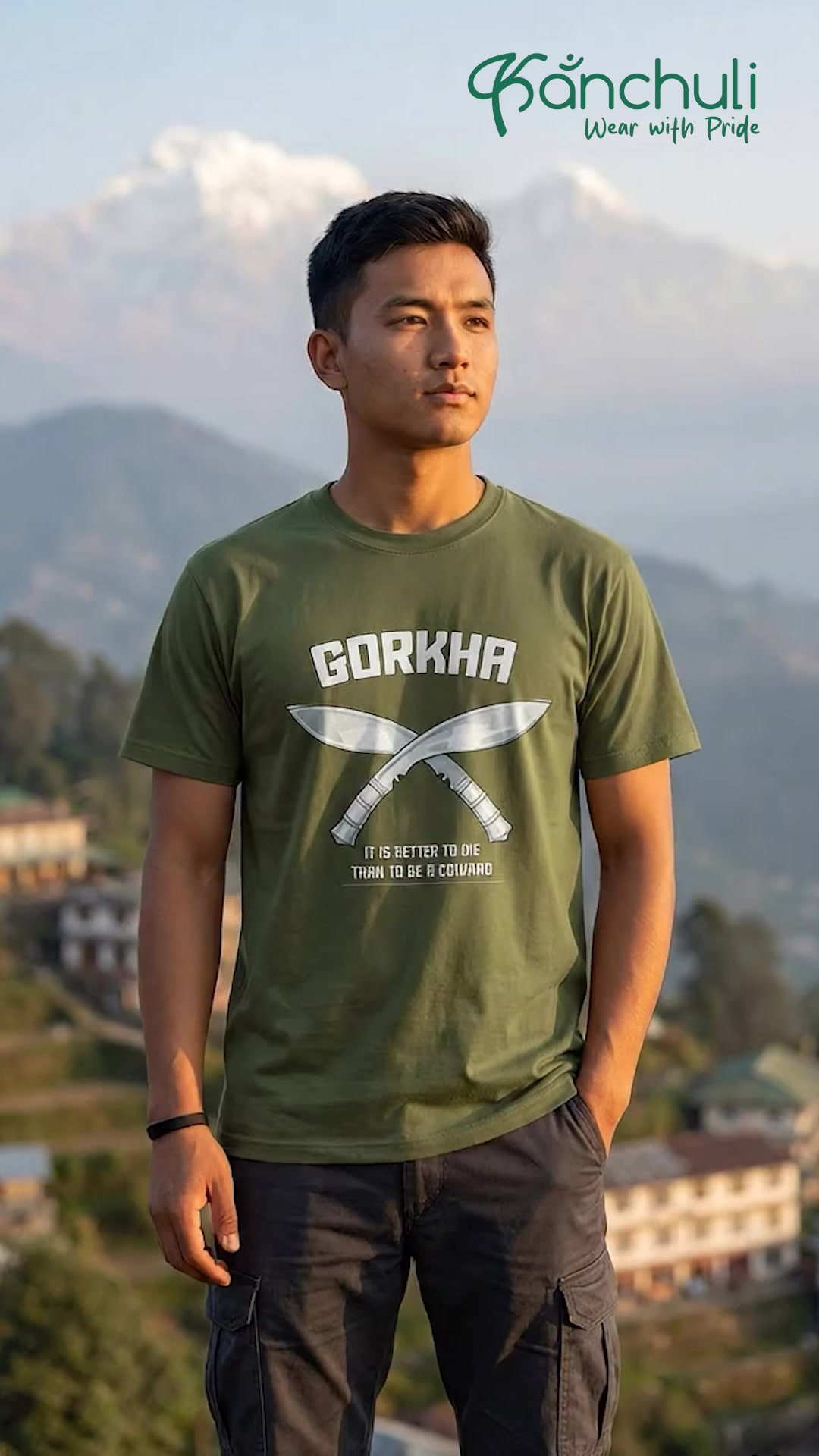 Kanchuli.com Facebook ad: कपडा मात्र होइन, यो डिजाइन हाम्रो पहिचान हो।