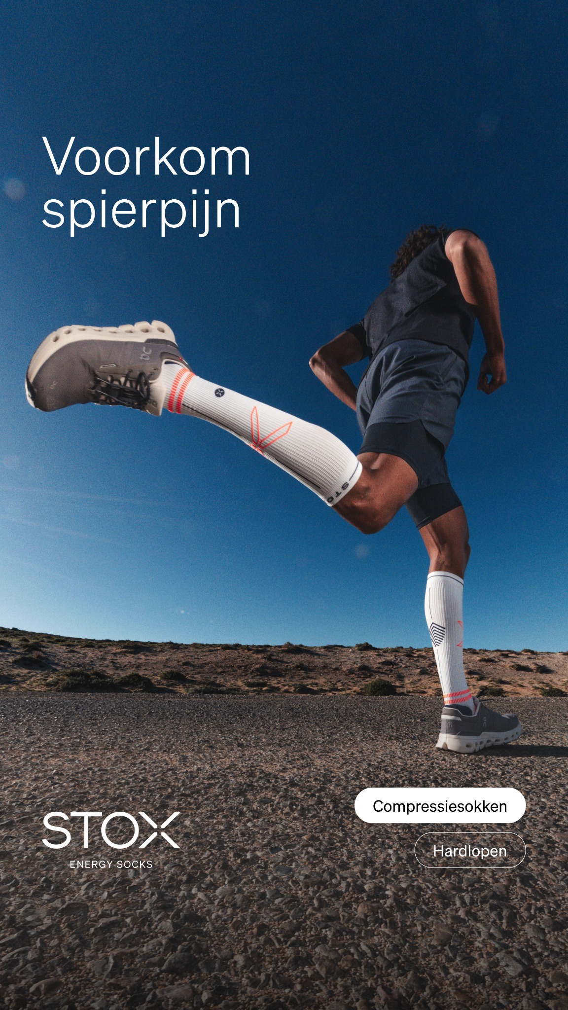 STOX Energy Socks Facebook ad