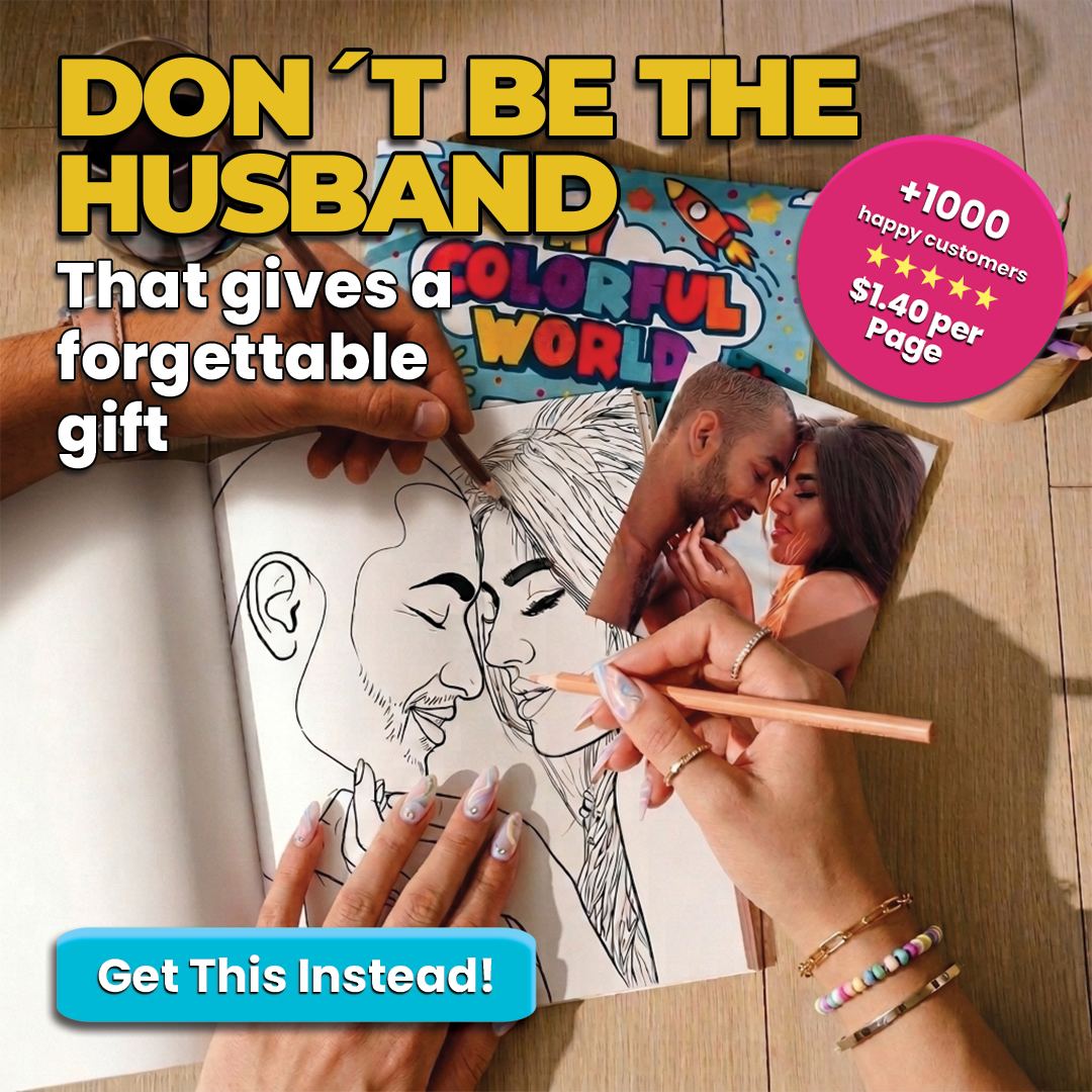 My Colorful World - Customized Coloring Books From Photos Facebook ad