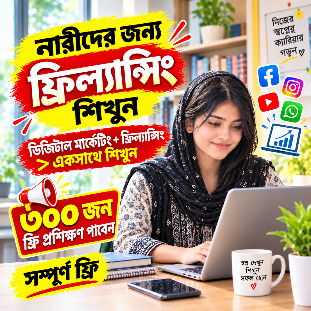 Dreamland It Institute Facebook ad: ফ্রি প্রশিক্ষণ পেতে Apply করুন