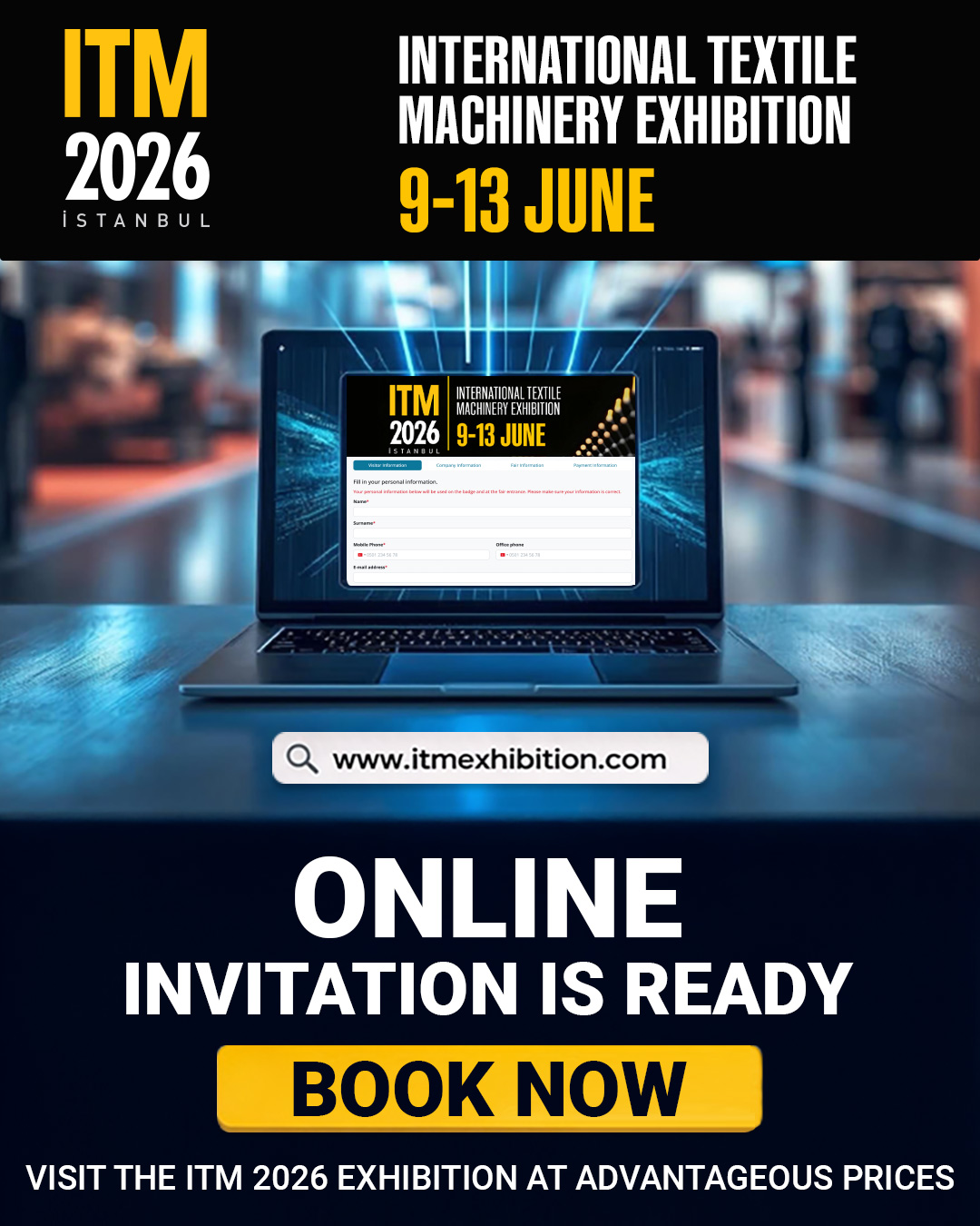 ITM Facebook ad: E-Invitation - ITM 2026