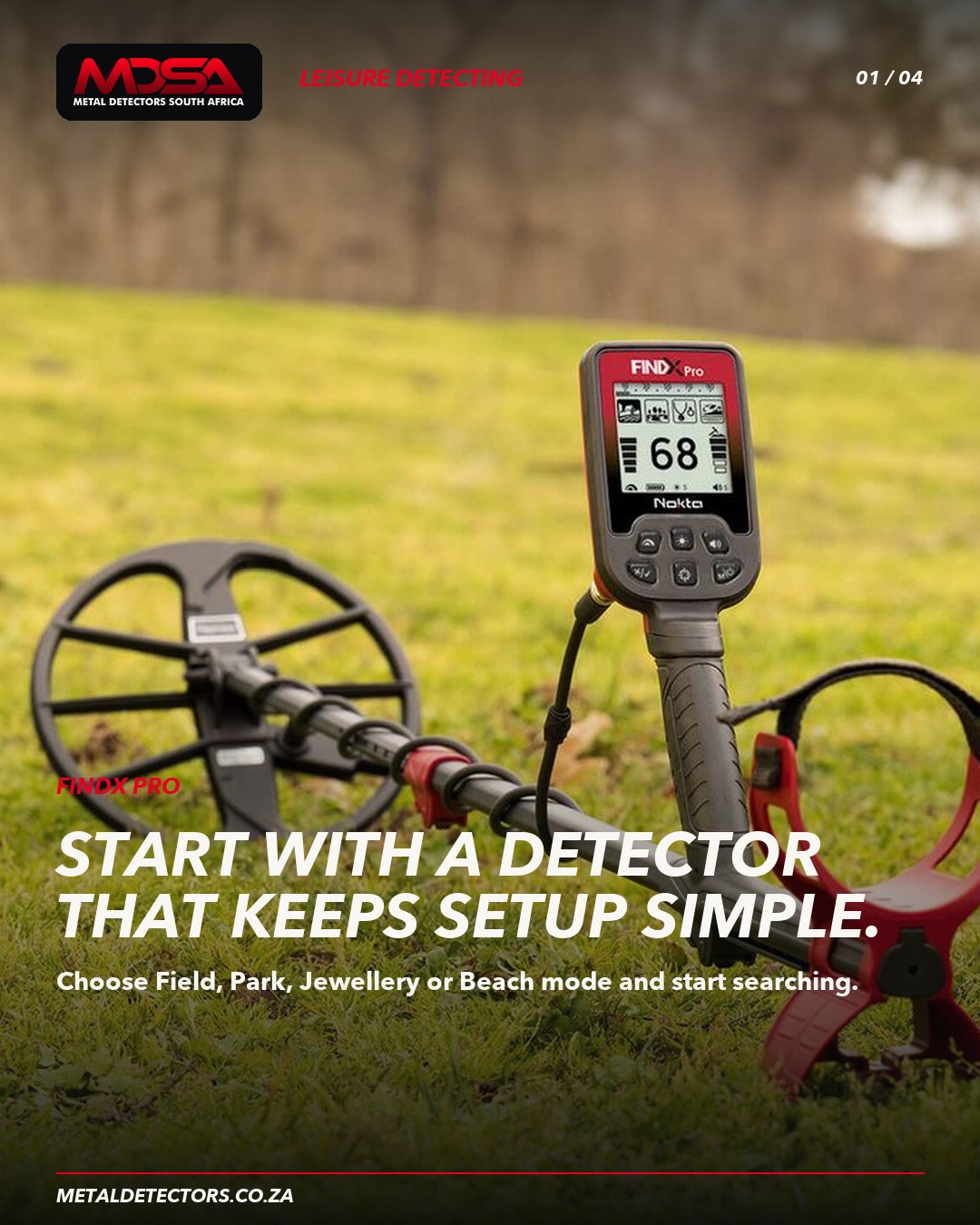 Metal Detectors South Africa Facebook ad: Want a capable first detector without a complicated…