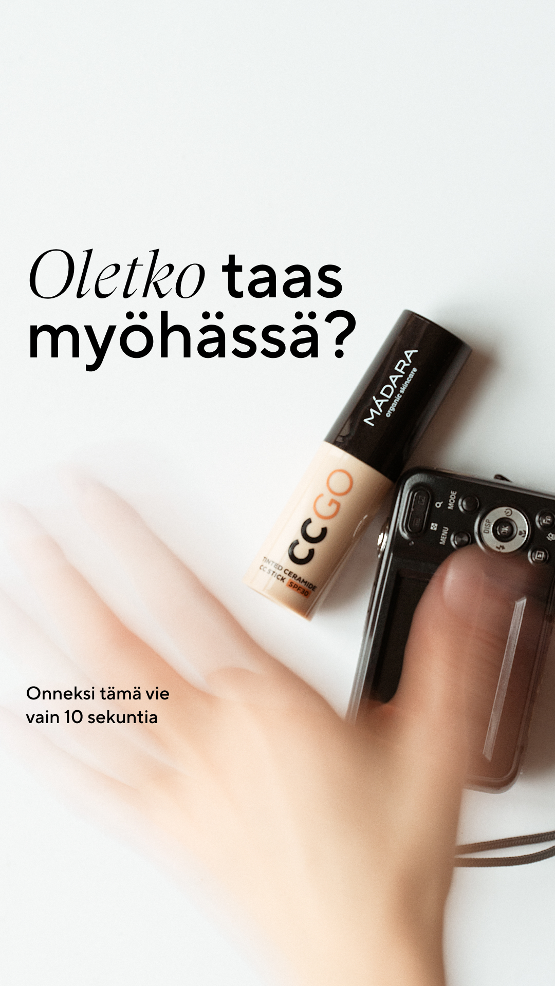Mádara Organic Skincare Facebook ad