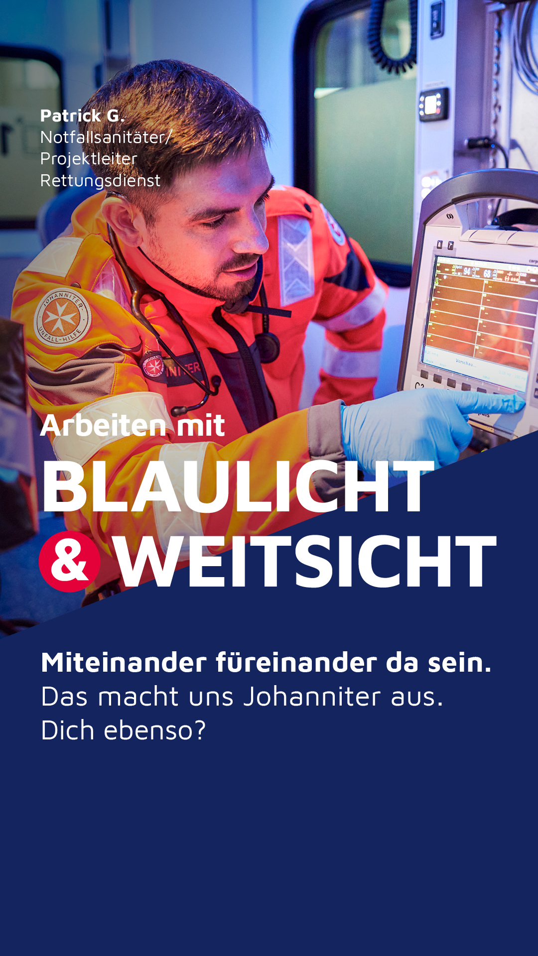 Johanniter-Unfall-Hilfe e.V. Facebook ad