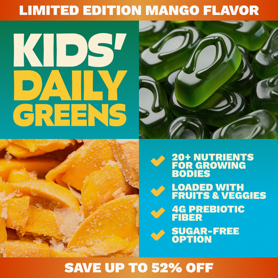 Grüns Kids Facebook ad