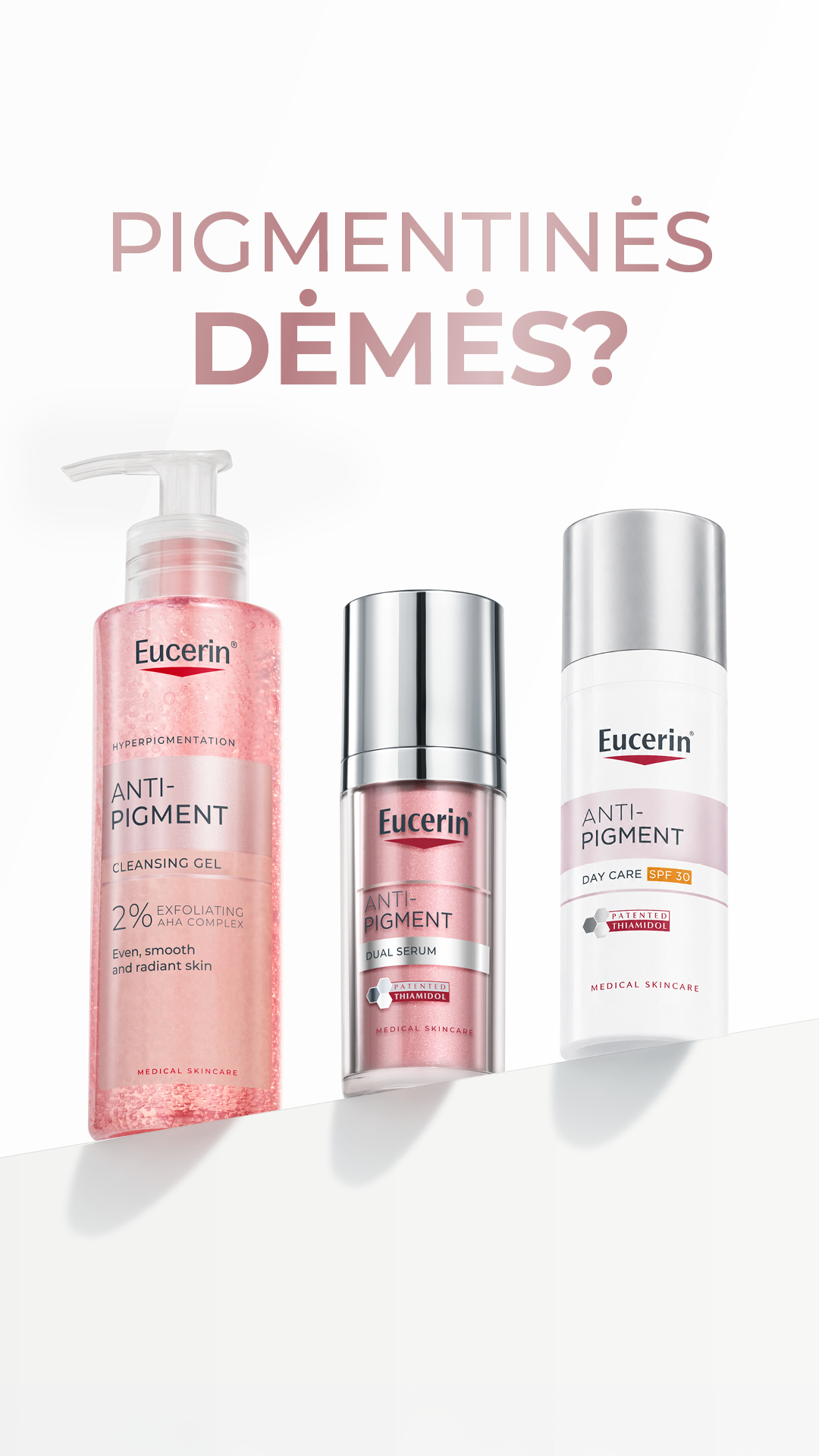 Eucerin Lietuva Facebook ad: Tolygesnei odos išvaizdai