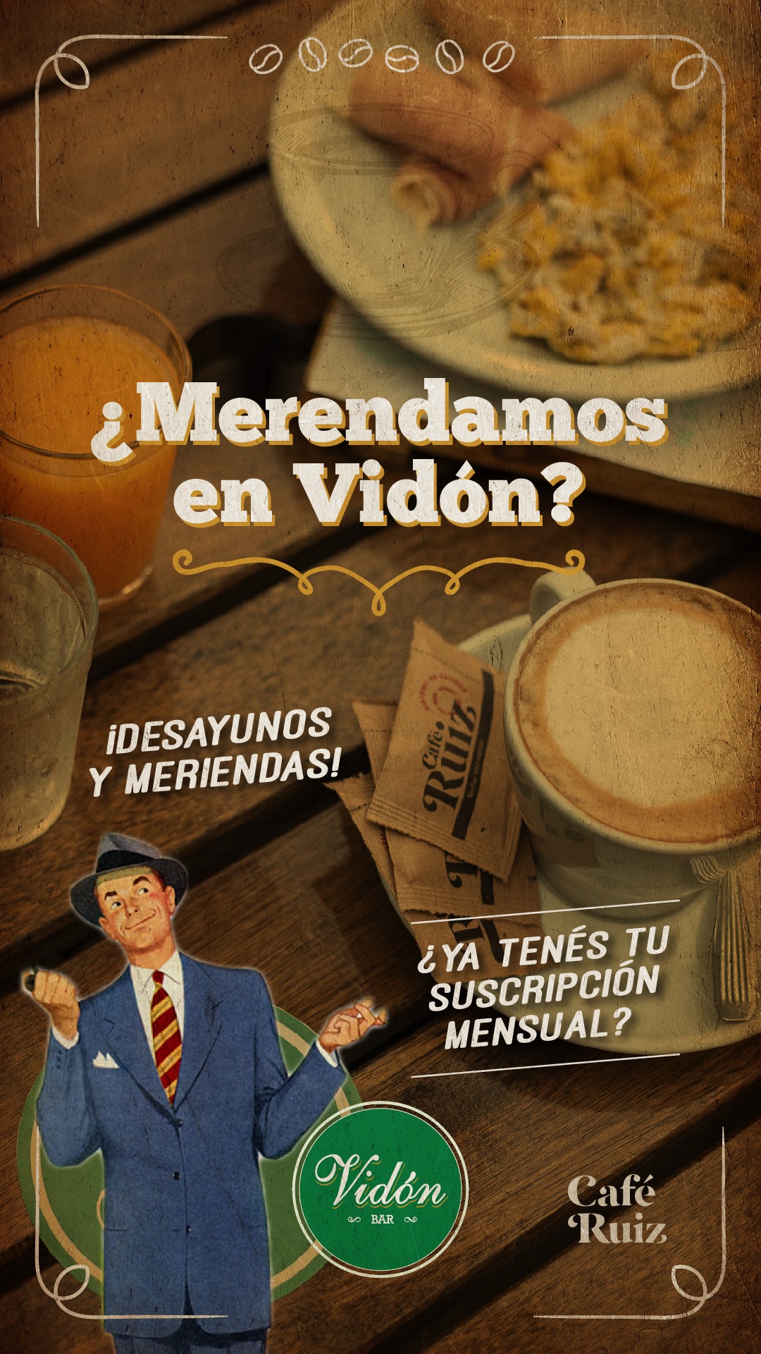 VIDON BAR Facebook ad from Oct 10, 2023