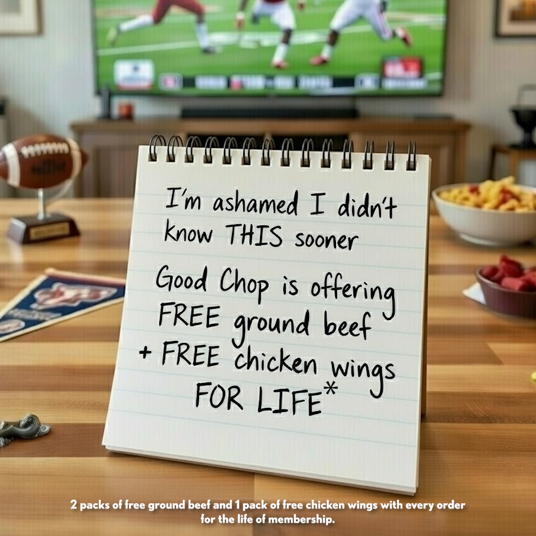 GoodChop Facebook ad