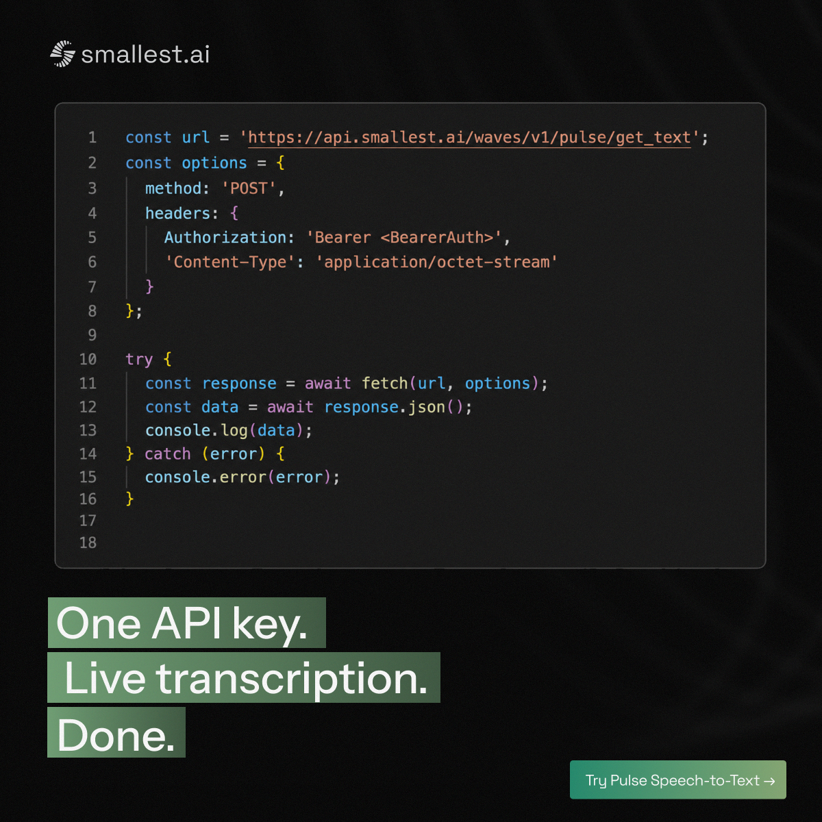 Smallest.ai Facebook ad