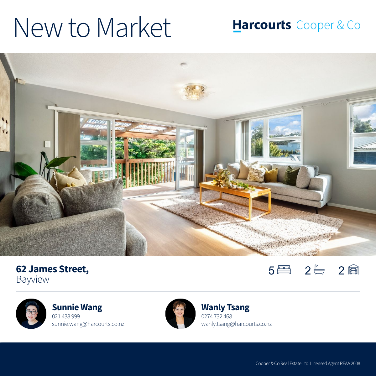 Harcourts Cooper & Co Real Estate Facebook ad