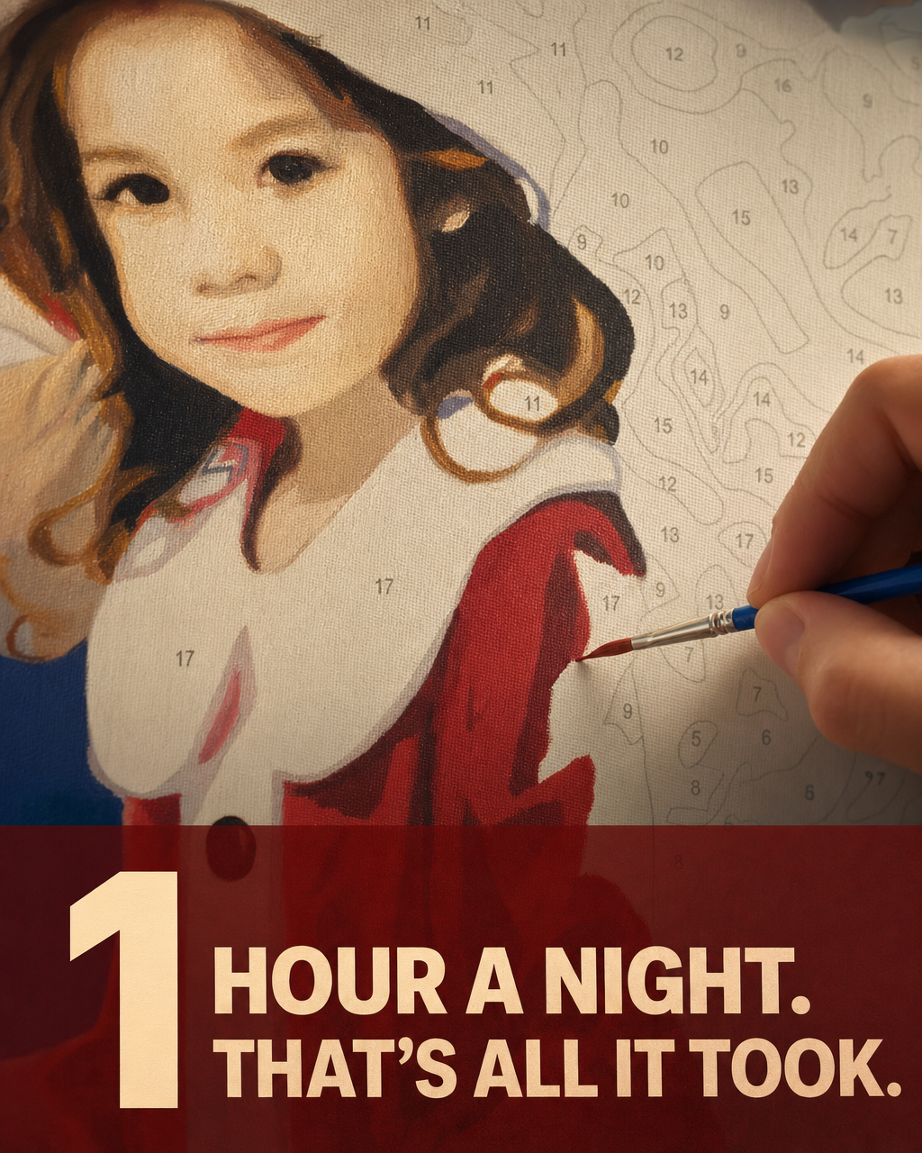 Art Therapy by Eleni Nicolaou Facebook ad: You Painted That. Actually You.