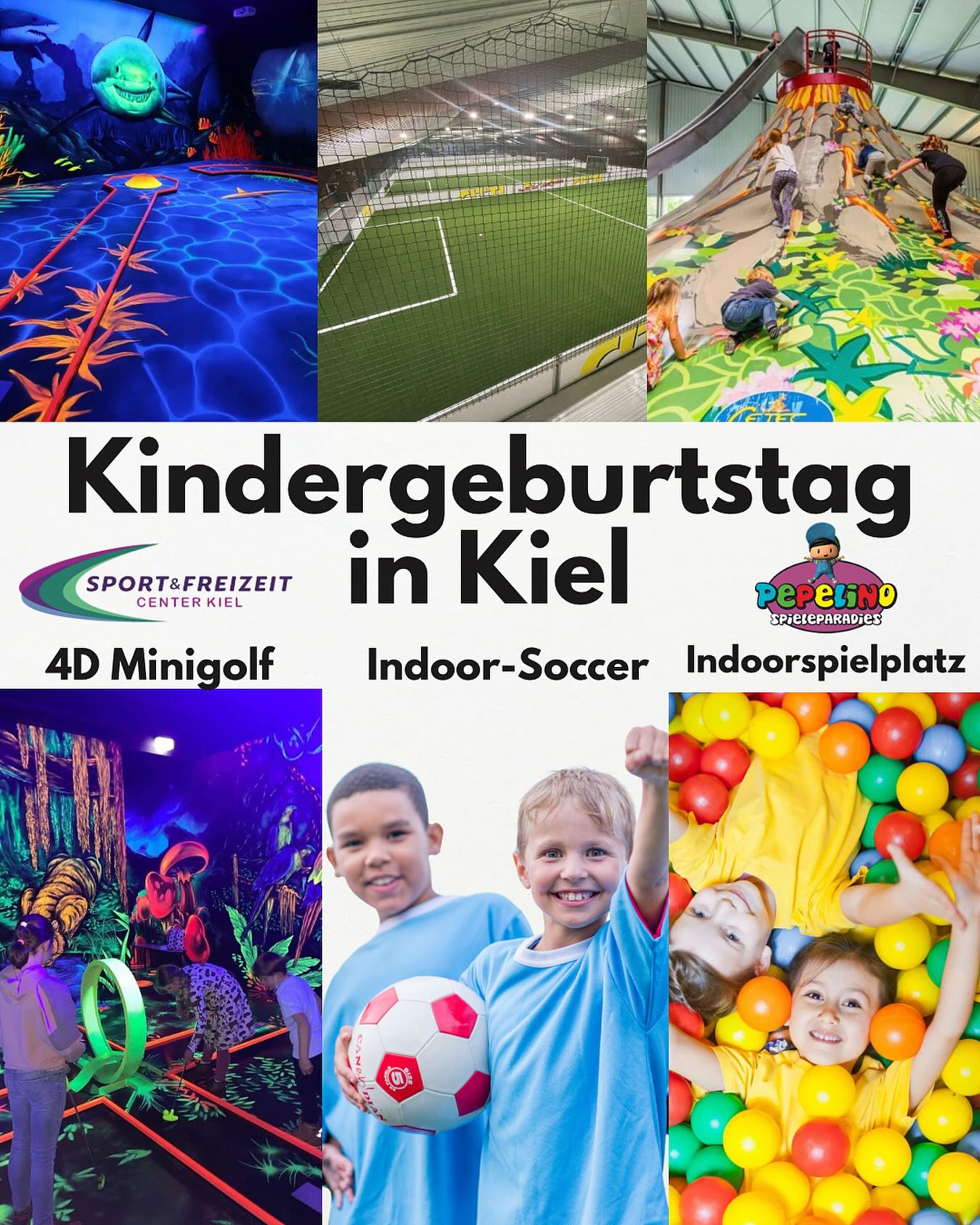 Sport- und Freizeitcenter Kiel Facebook ad: Kindergeburtstag in Kiel?