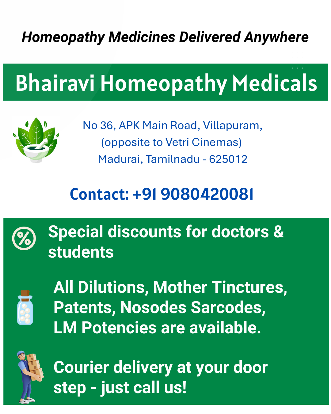 Bhairavi Homeopathy Clinic Facebook ad
