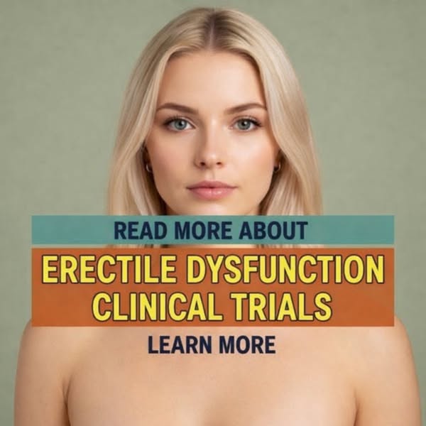 Info Queries Facebook ad: Erectile Dysfunction Clinical Trials: A 2026 Guide