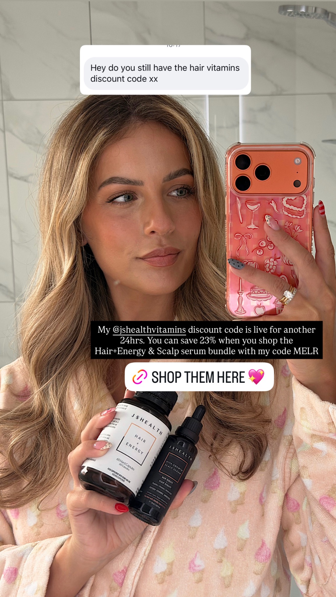 Melissa Riddell Facebook ad