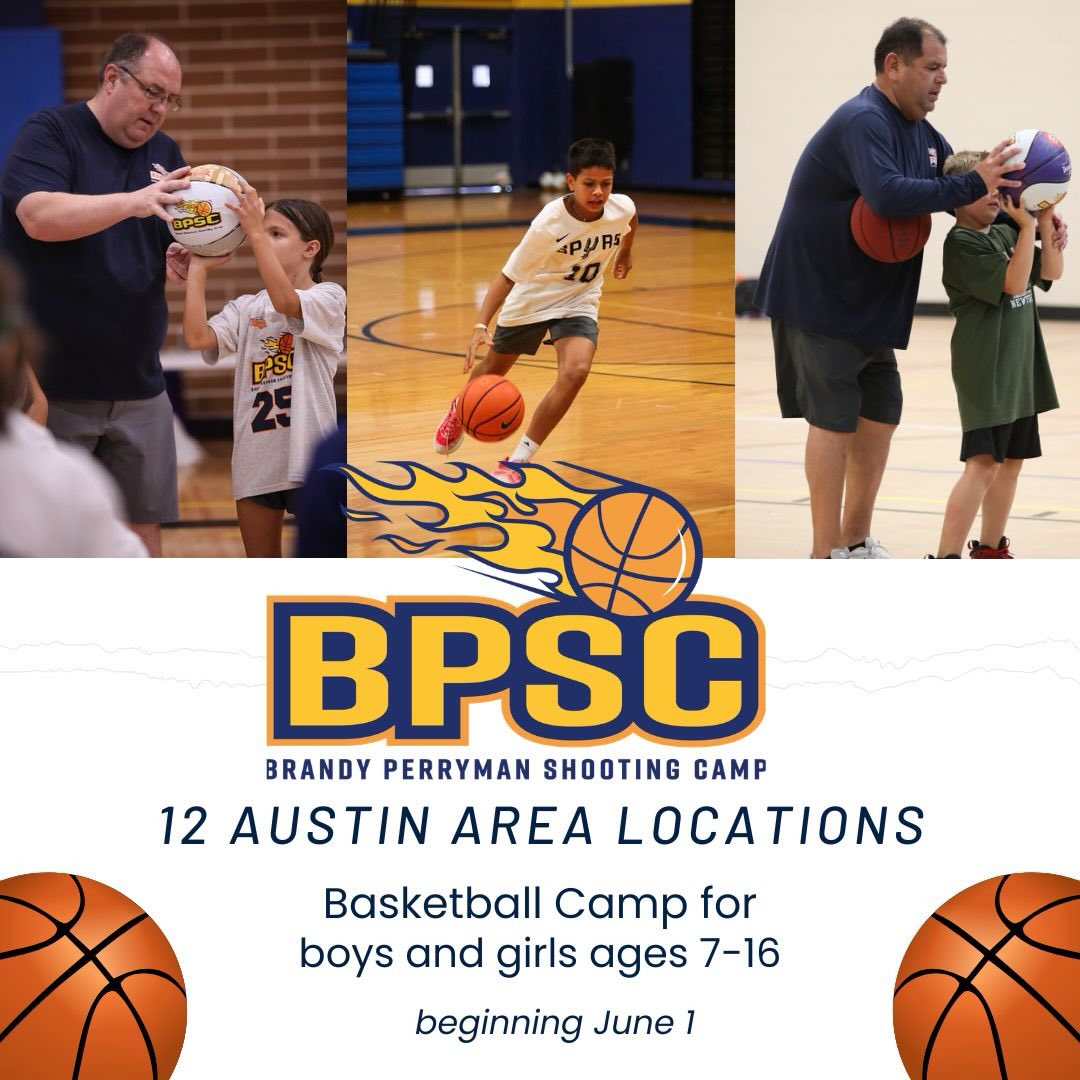 Brandy Perryman Shooting Camp Facebook ad: 9am-4pm daily, pre/post camp options available.