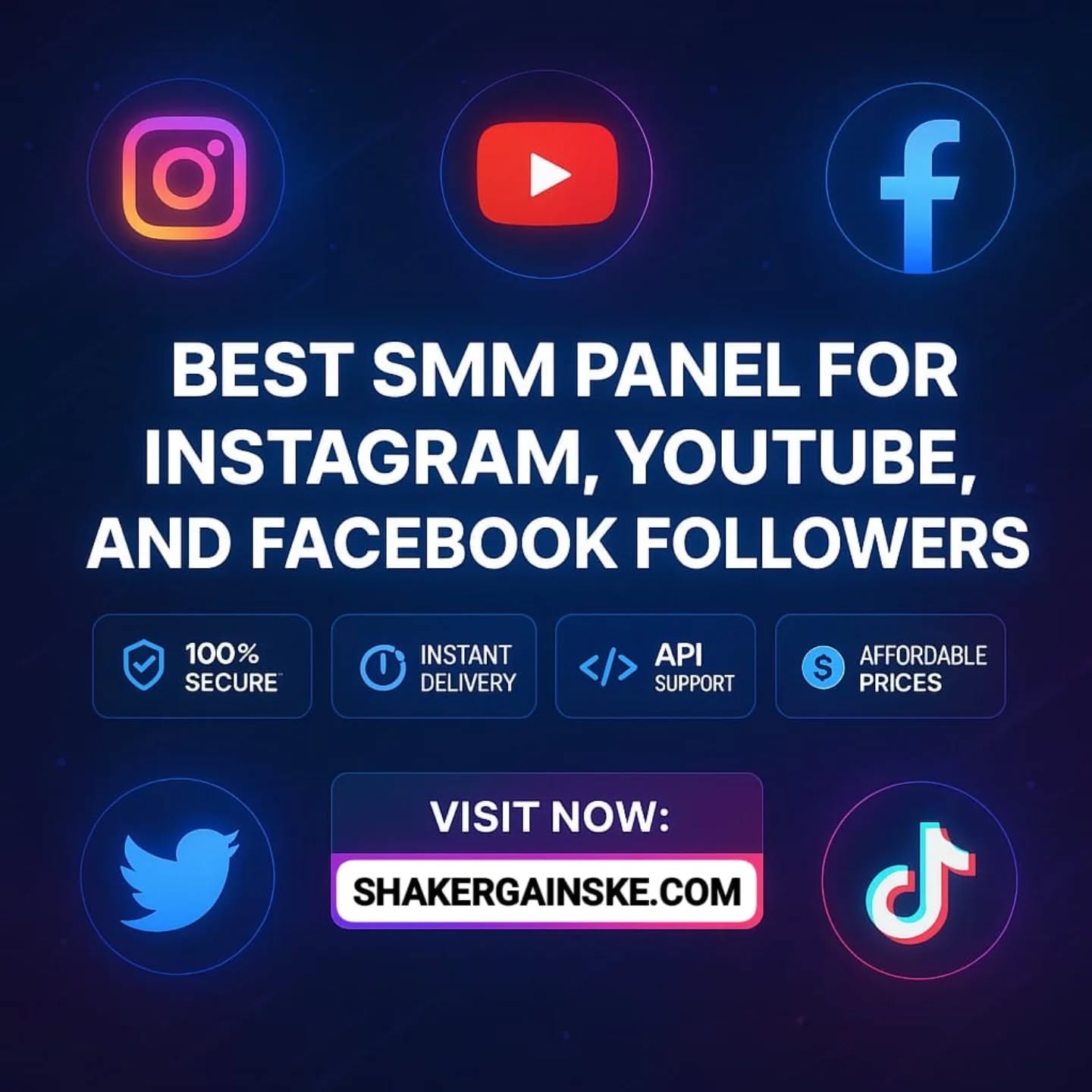 Shaker SMM Panel Facebook ad