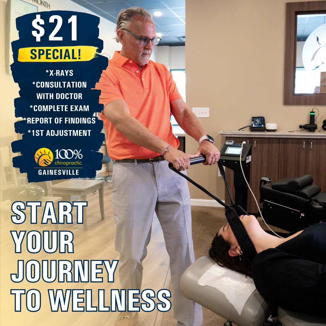100% Chiropractic Gainesville, GA Facebook ad