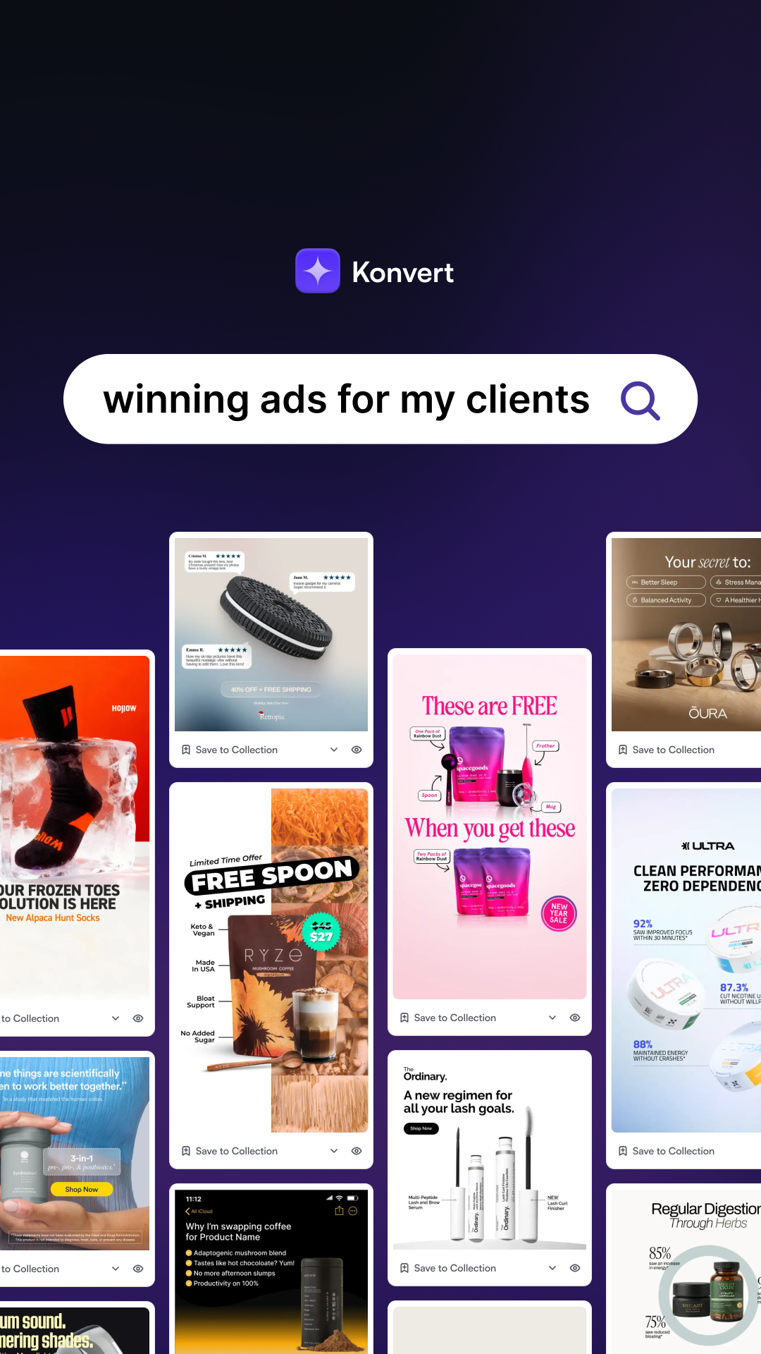 Konvert Facebook ad