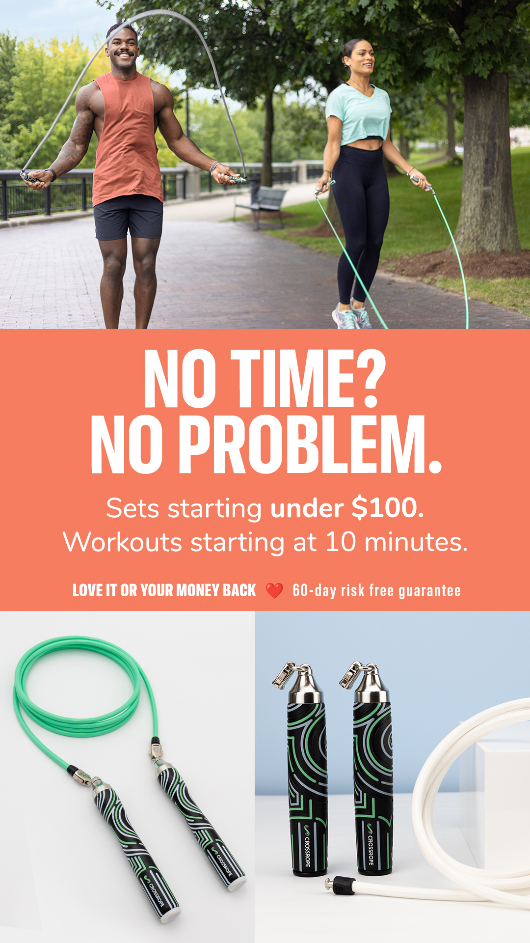 Crossrope Jump Ropes Facebook ad