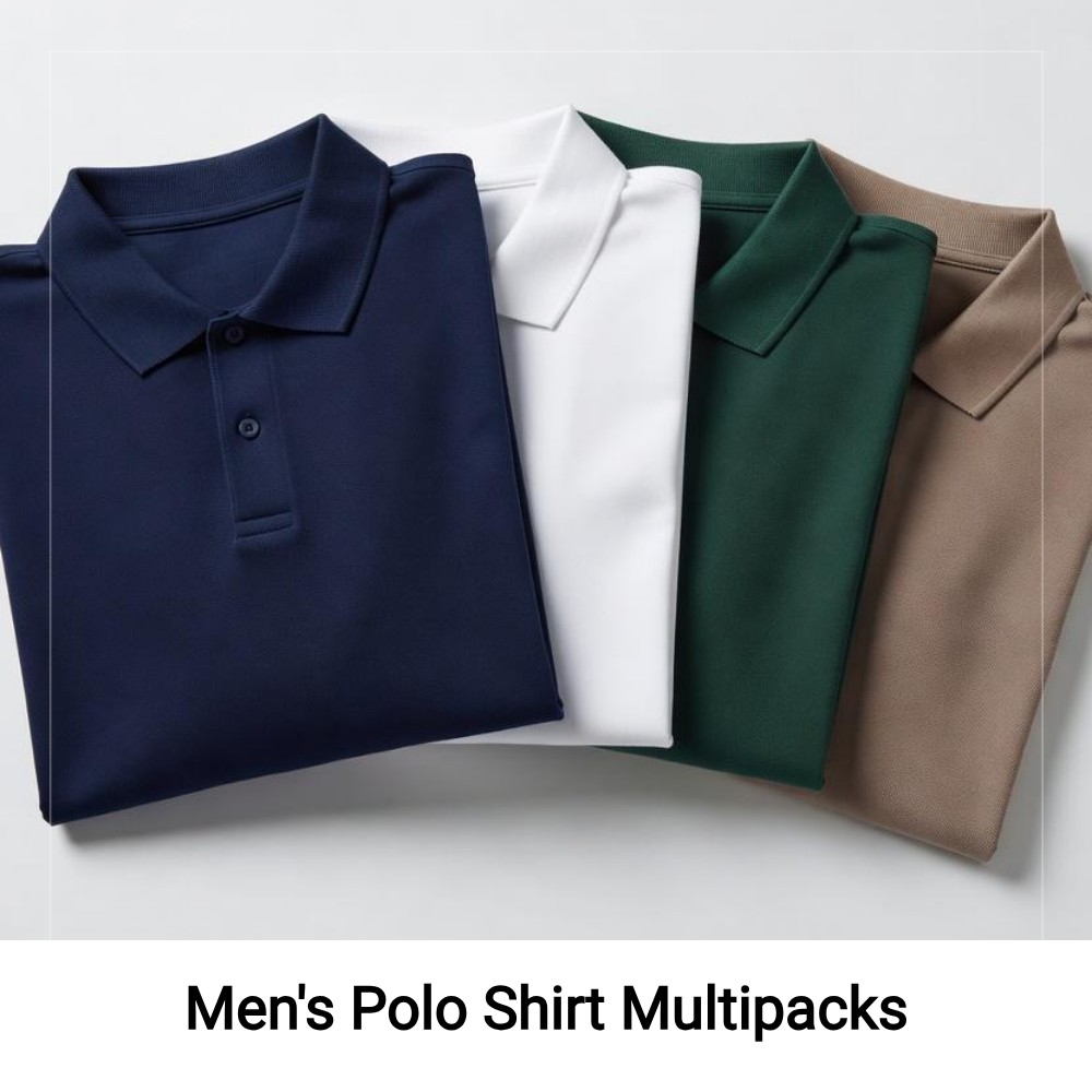 FAQInsider Pulse Facebook ad: Men's Polo Shirt Multipacks