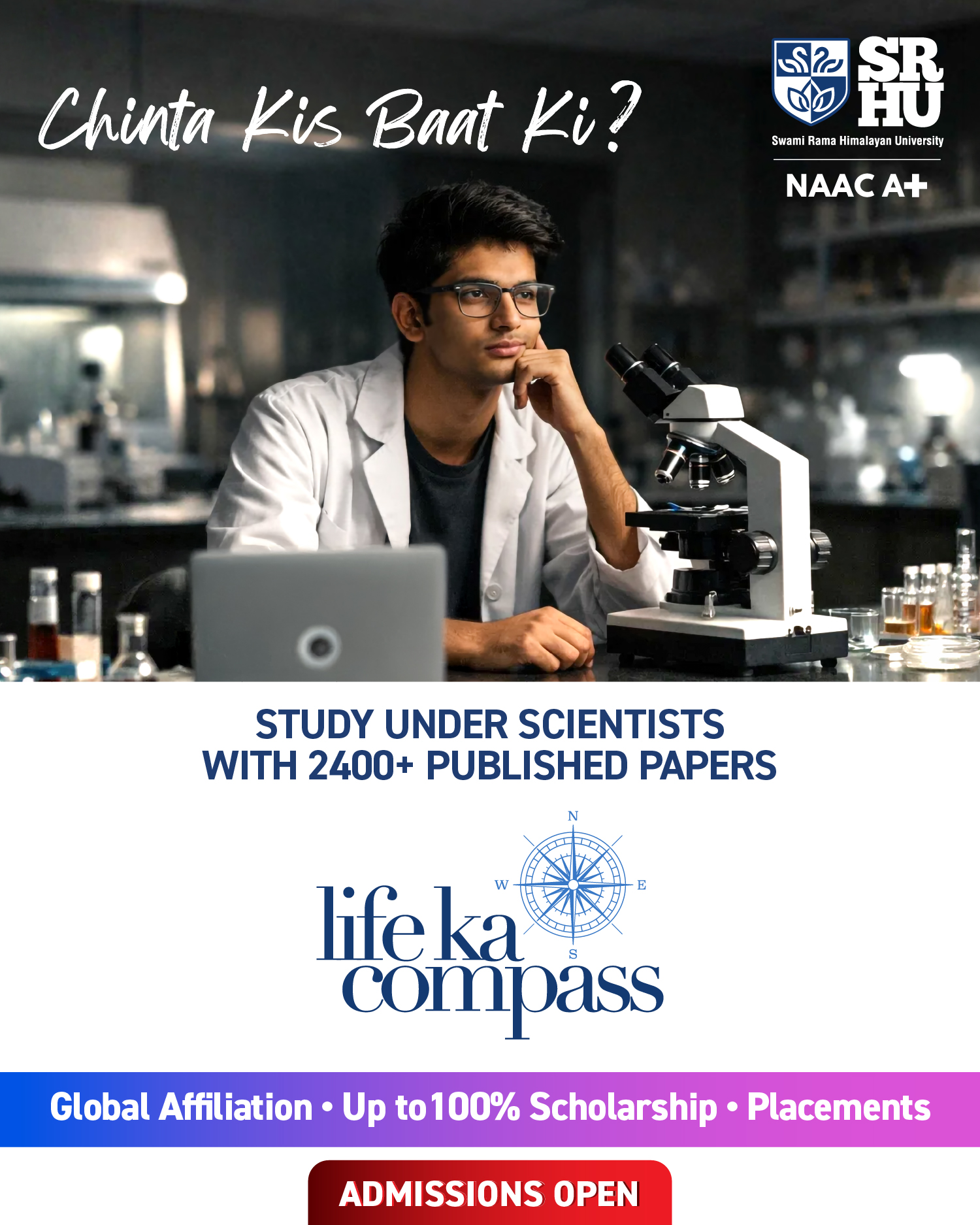 Swami Rama Himalayan University Facebook ad