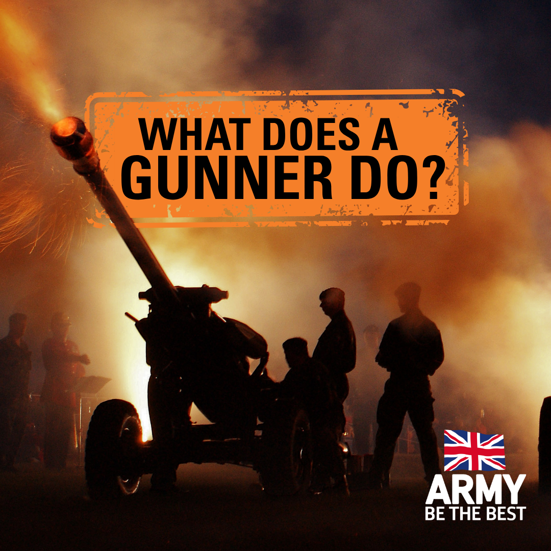 Army Jobs Facebook ad: What does a Gunner actually do?
