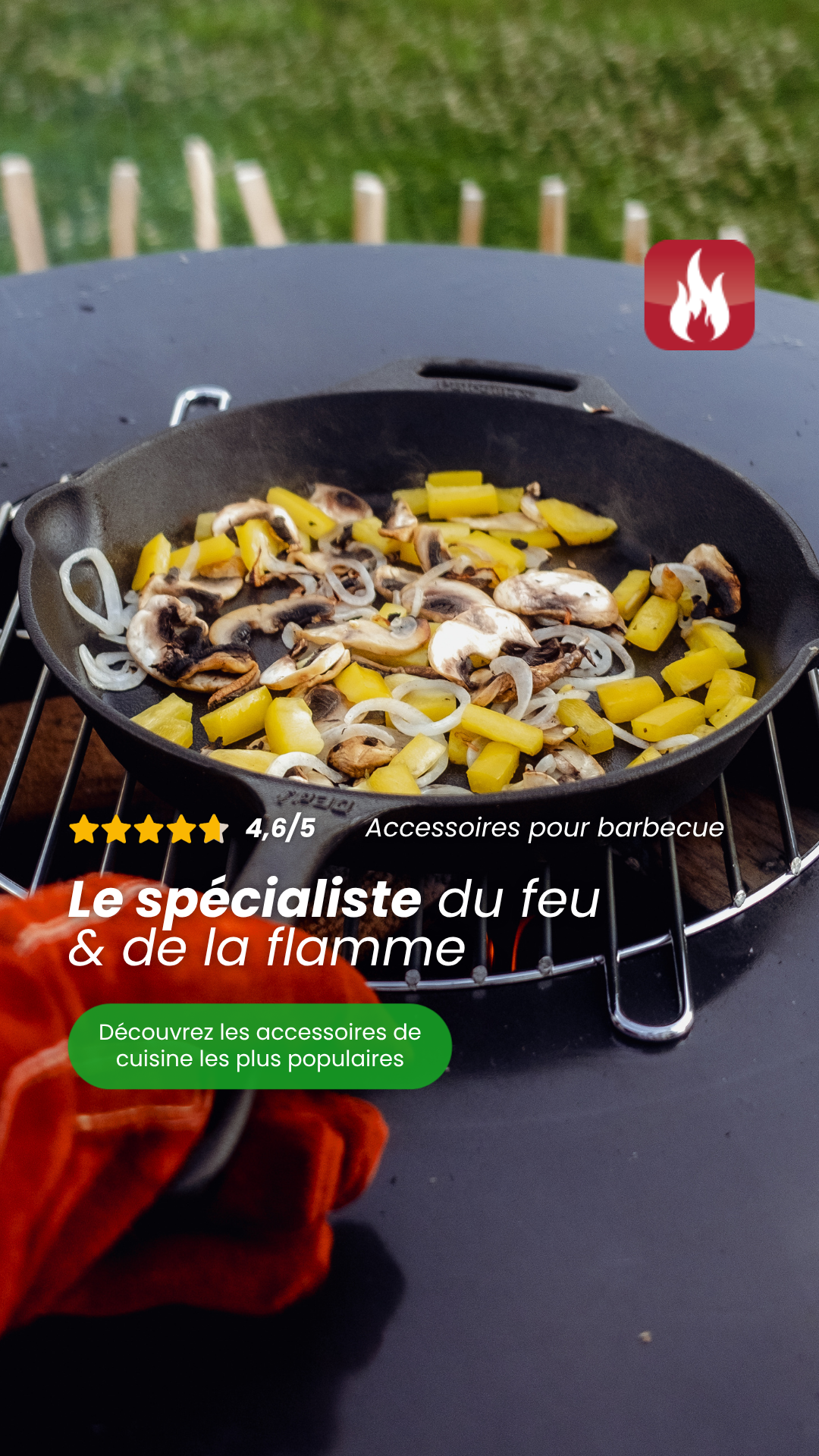 Boutiquefoyerexterieur.fr Facebook ad: Un jardin prêt pour l'automne