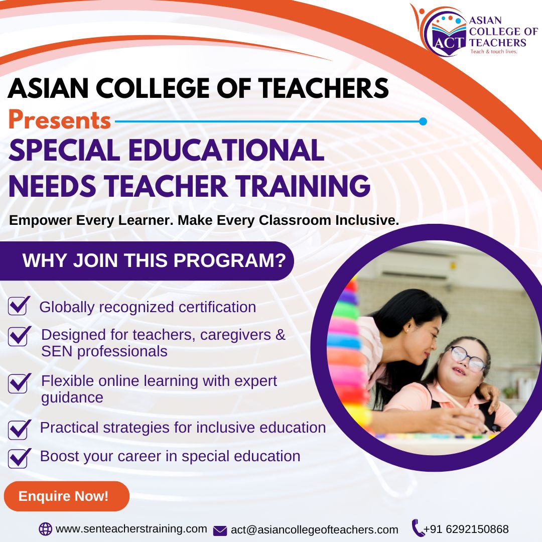 Teacher Training Courses Facebook ad