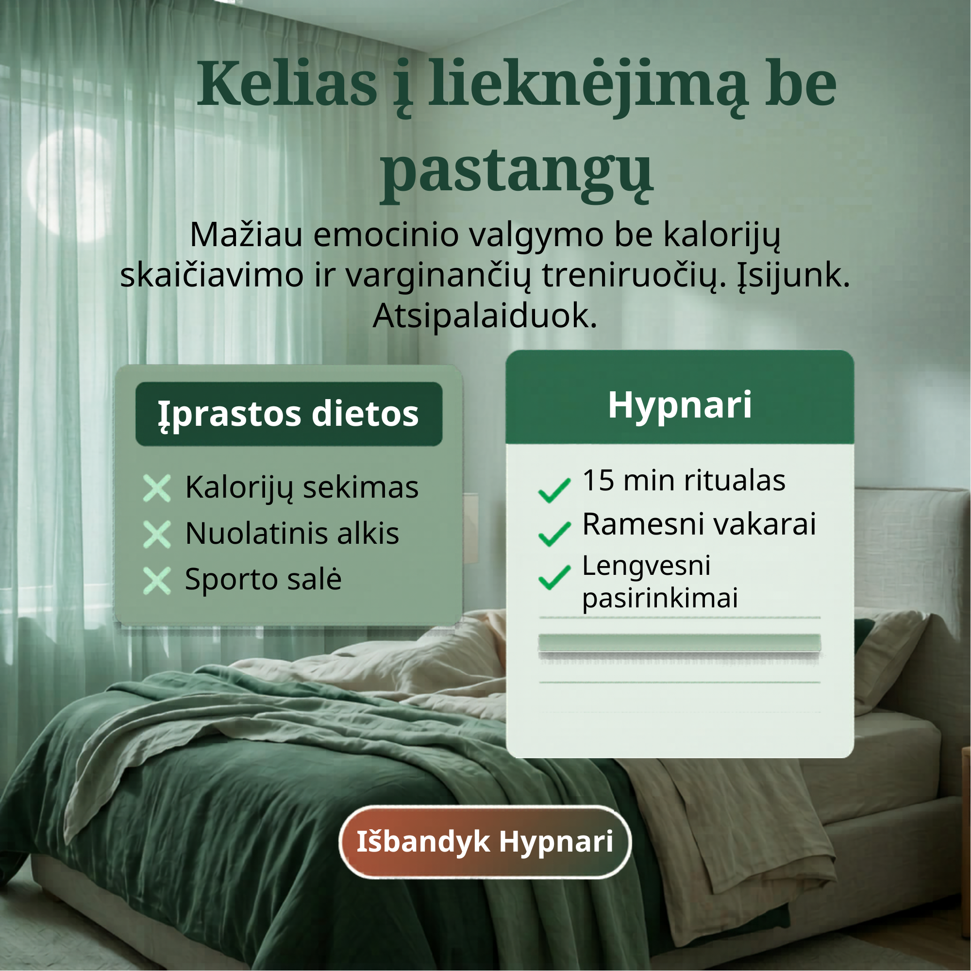 Hypnari: Weight-Loss Hypnotherapy Facebook ad