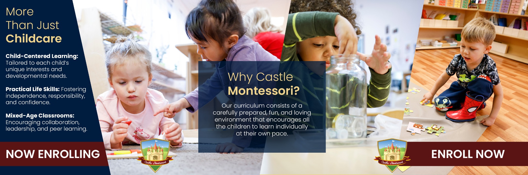 Castle Hills Montessori Facebook ad