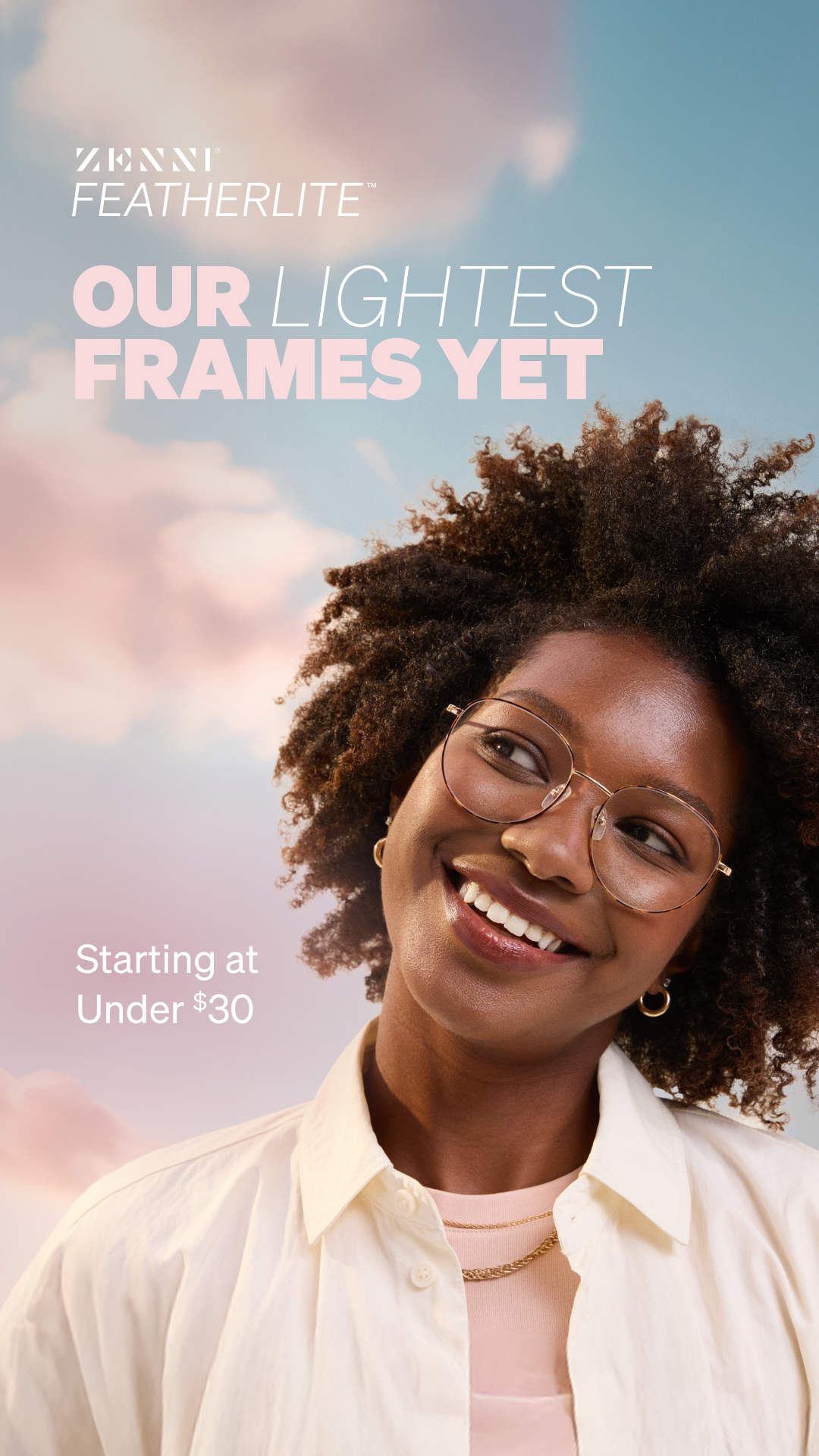 Zenni Optical Facebook ad