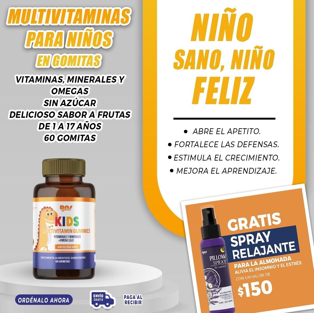 Vitakidz CDMX Facebook ad: Nuestras Gomitas KIDZ, cuentan con la fórmula más…