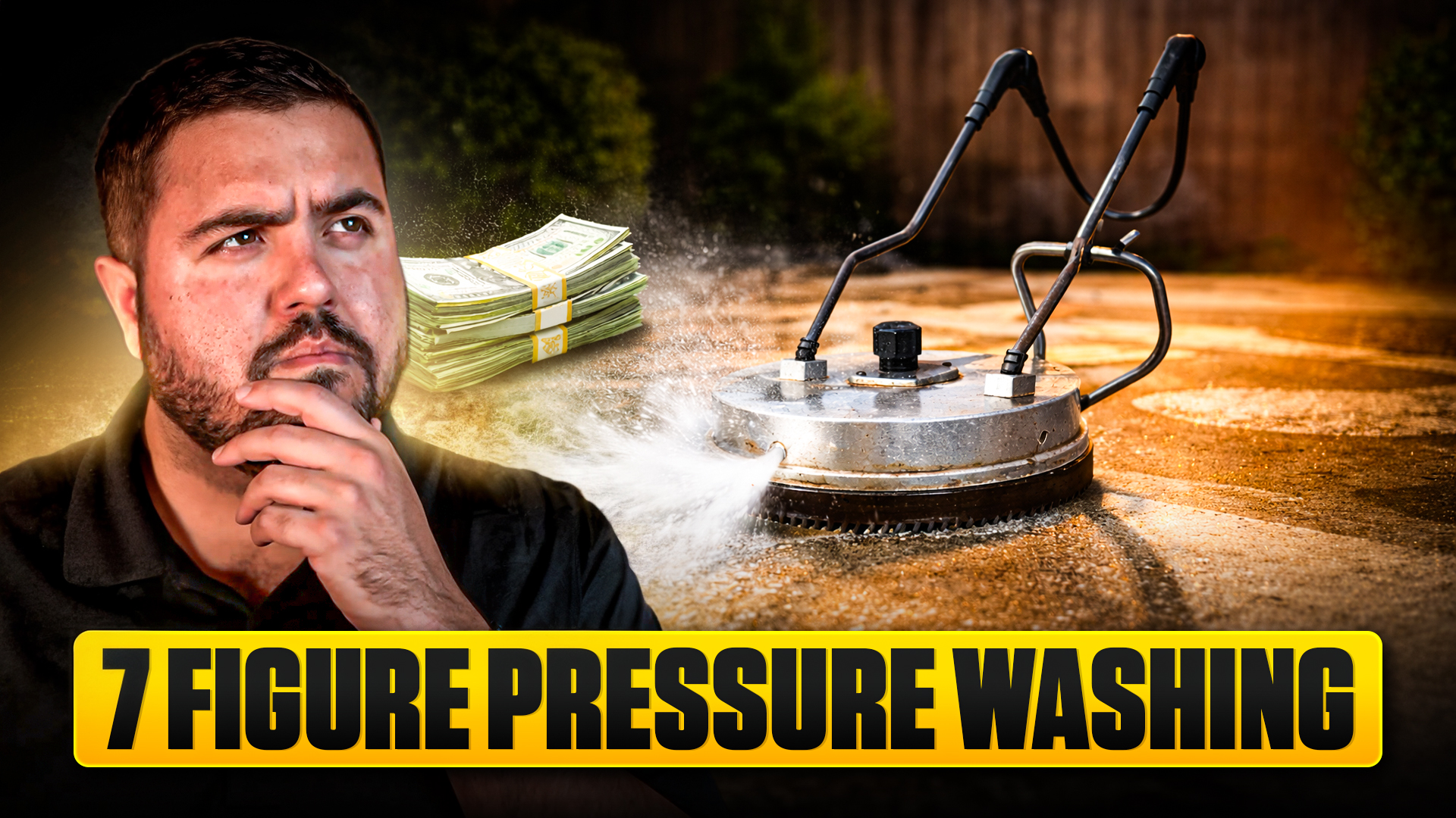 Sean Houchins Facebook ad: $1M In Pressure Washing