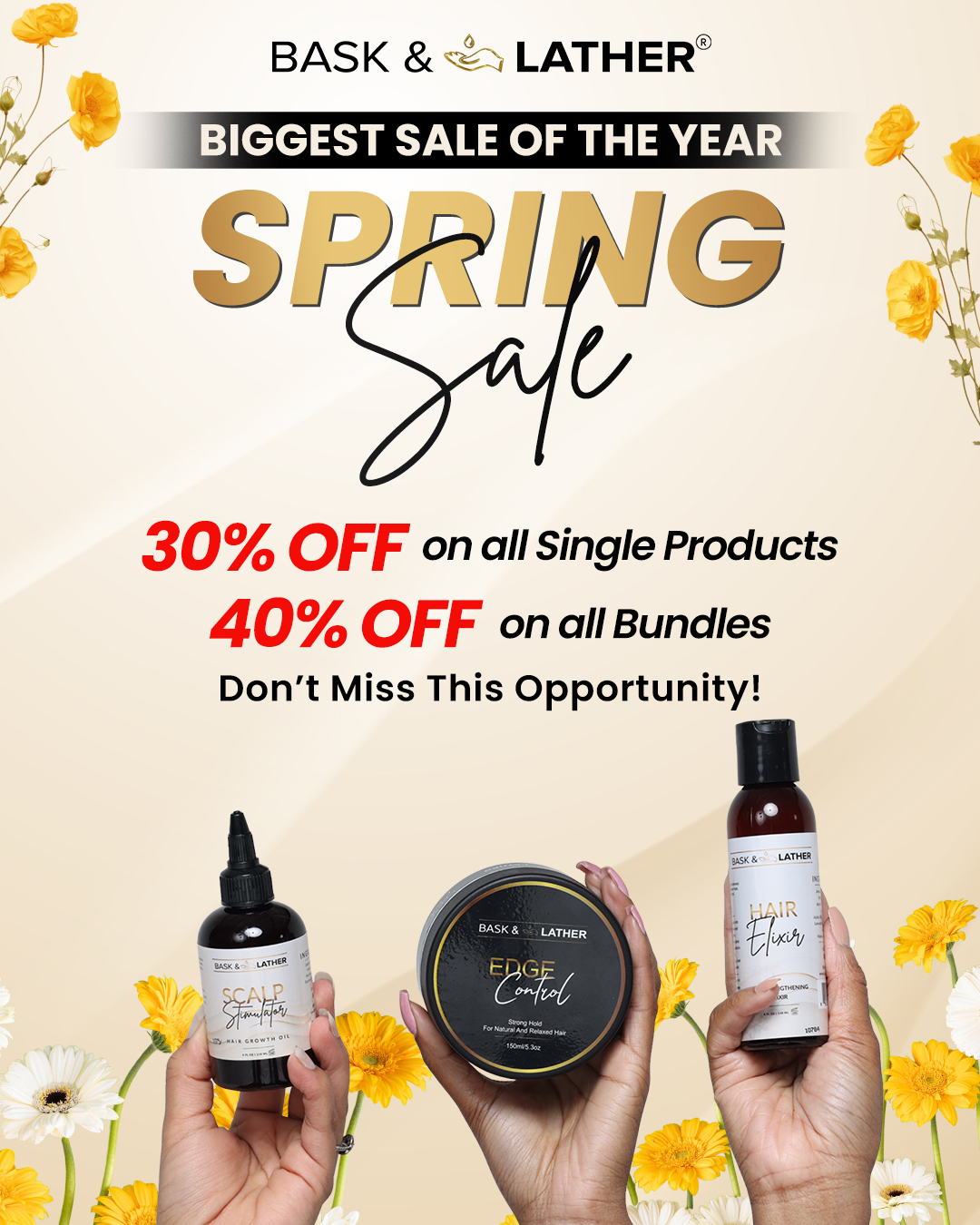 Bask & Lather Co Facebook ad