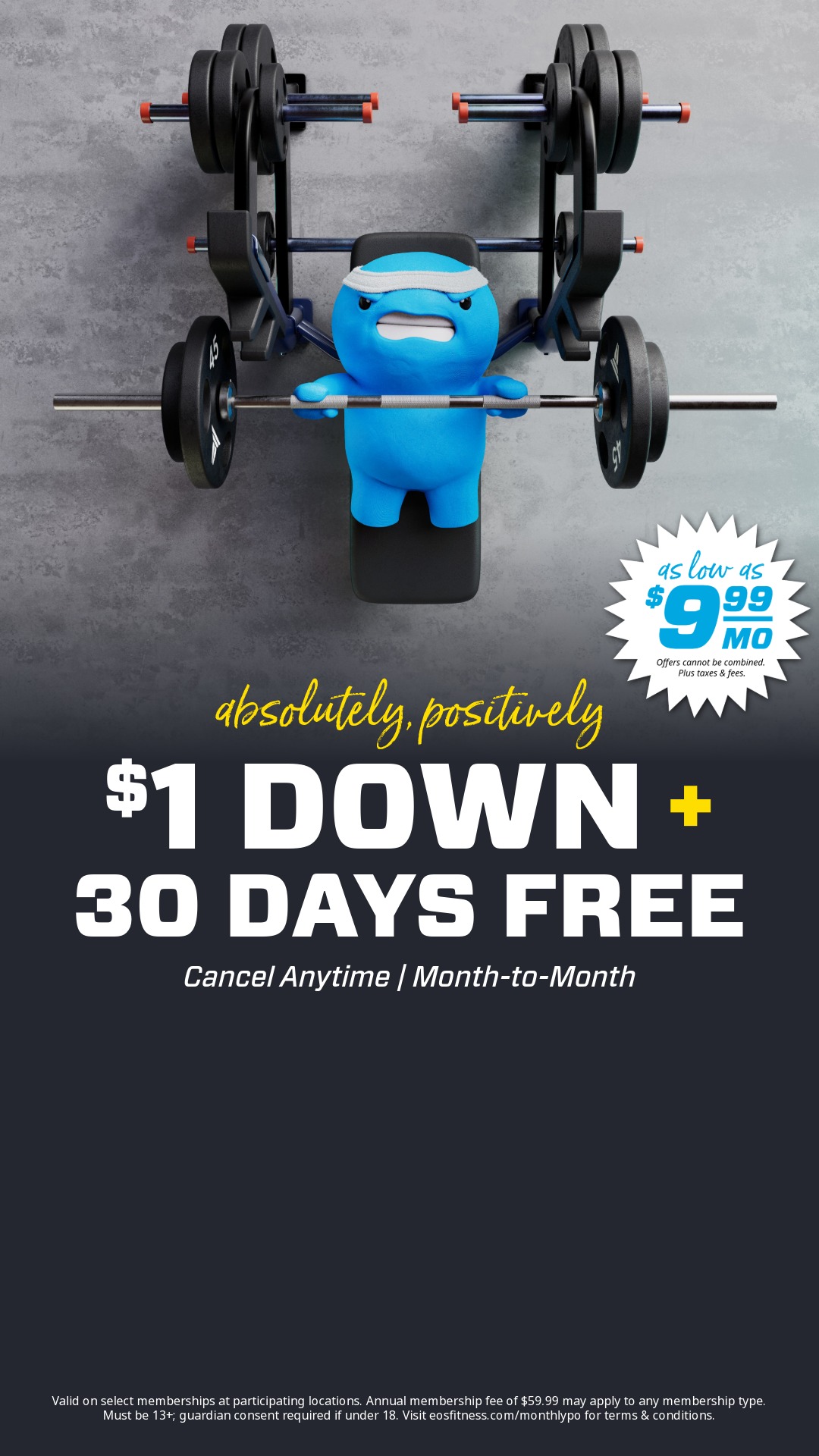 EōS Fitness Facebook ad