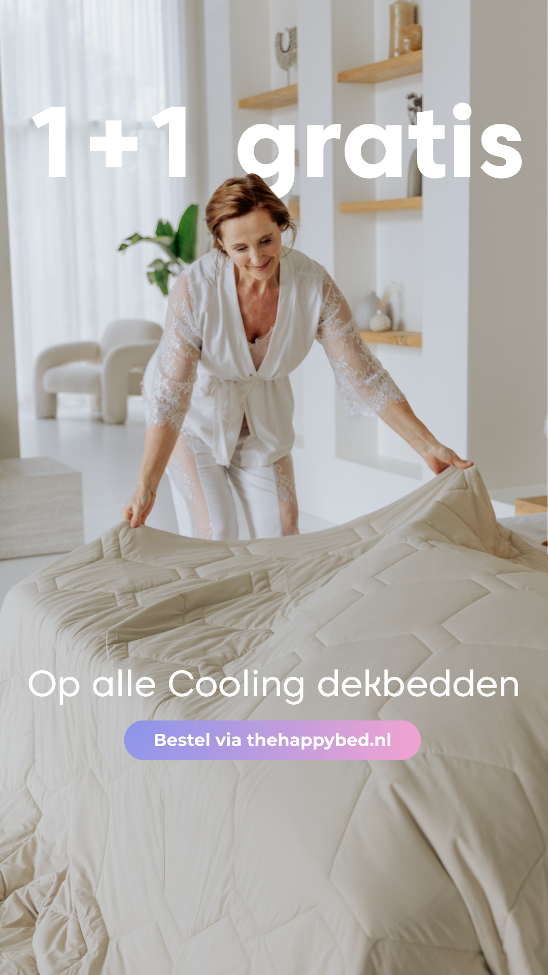 HappyBed Facebook ad