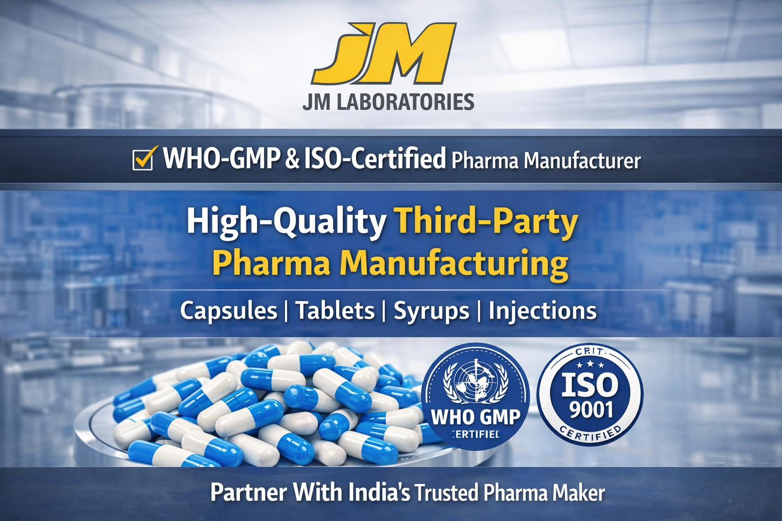 JM Laboratories Facebook ad