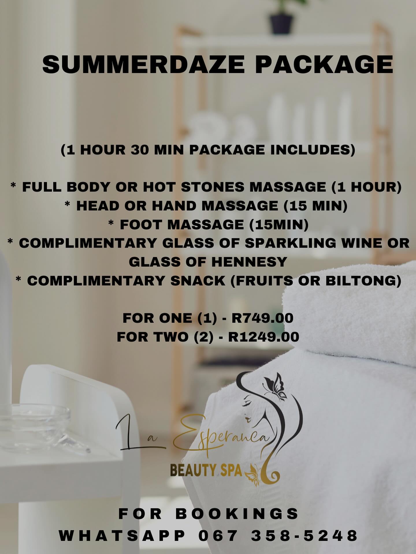 laesperancabeauty Facebook ad: Catch the glow Make every day a spa…