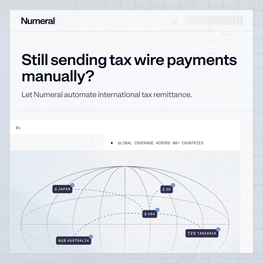 Numeral Tax Facebook ad