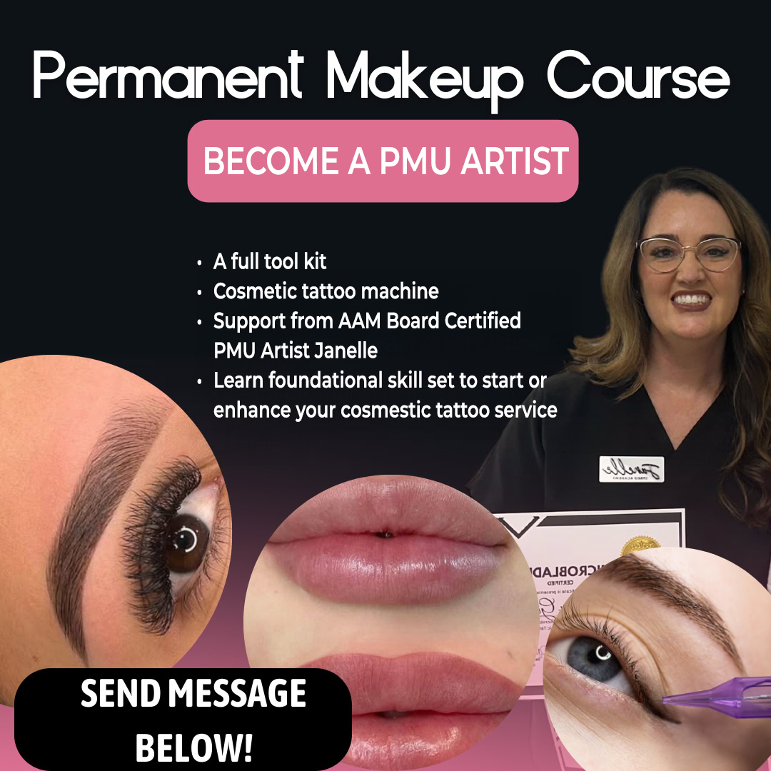 INKED Cosmetic Tattoo Academy Facebook ad: Learn From The Best