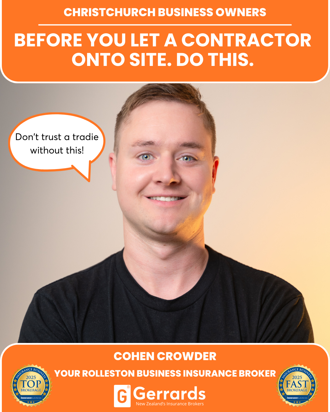 Cohen Crowder - Business Insurance Broker Facebook ad