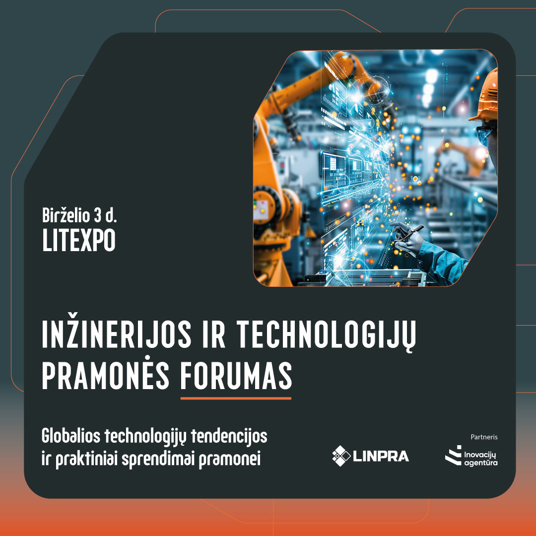 Lietuvos inžinerijos ir technologijų pramonės asociacija Linpra Facebook ad: Registracija