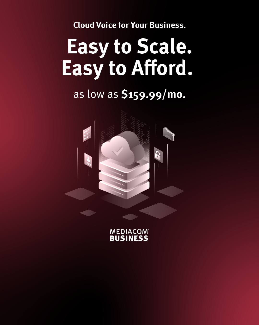 Mediacom Business Facebook ad
