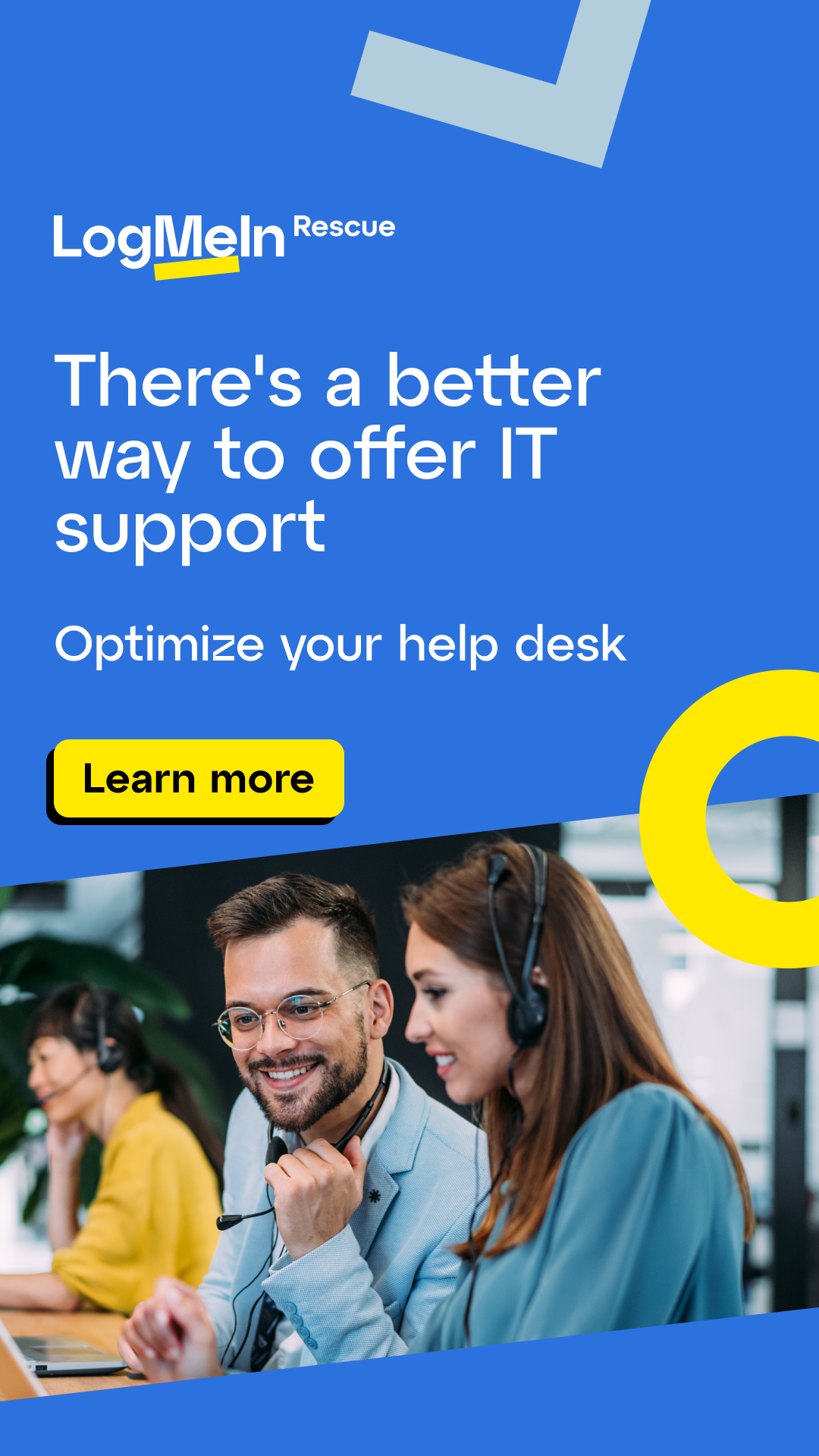 LogMeIn Facebook ad from Dec 21, 2025