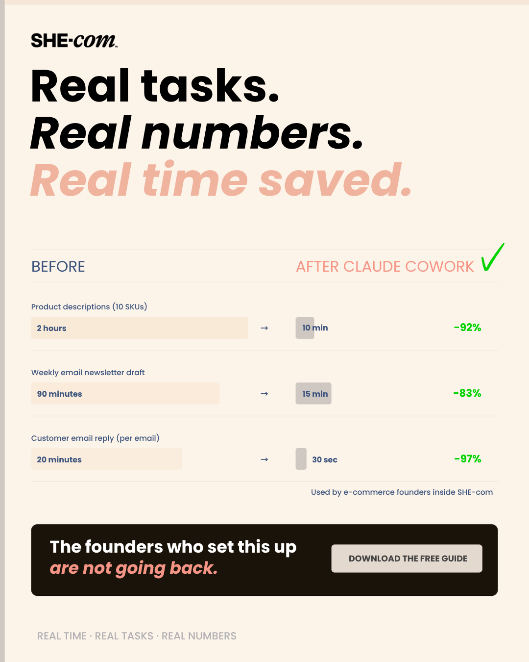 SHE-com Community For Women in Ecommerce Facebook ad