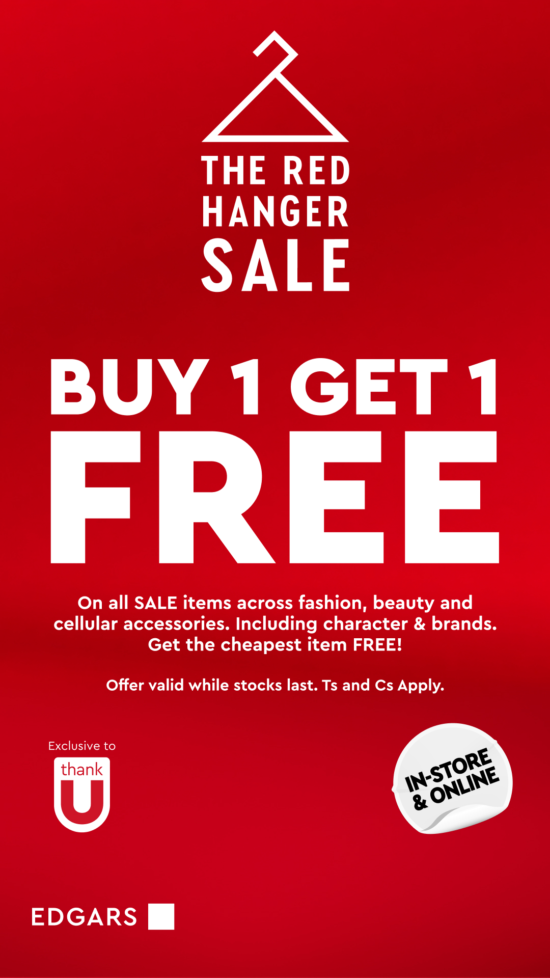 Edgars Facebook ad