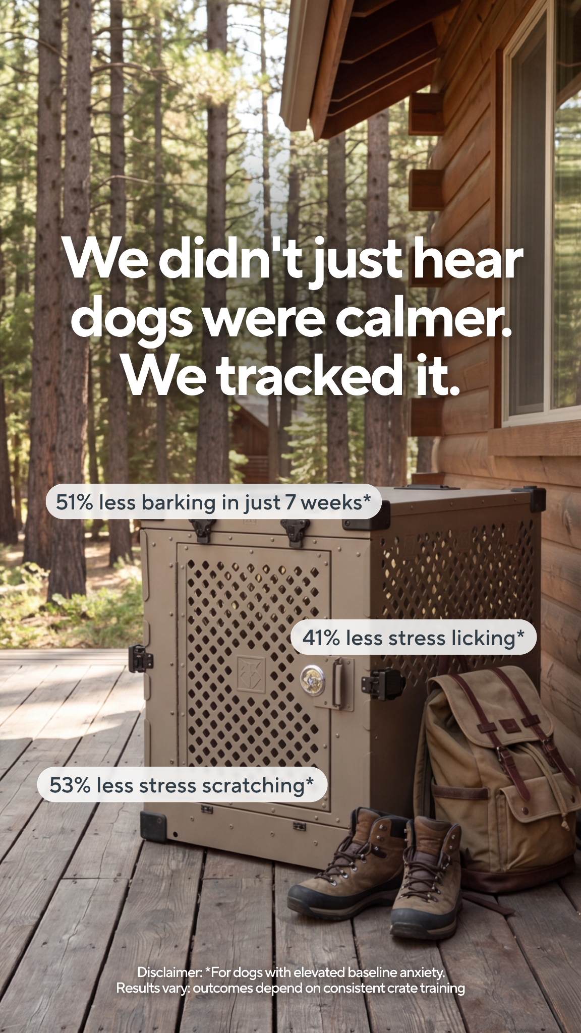 Impact Dog Crates Facebook ad