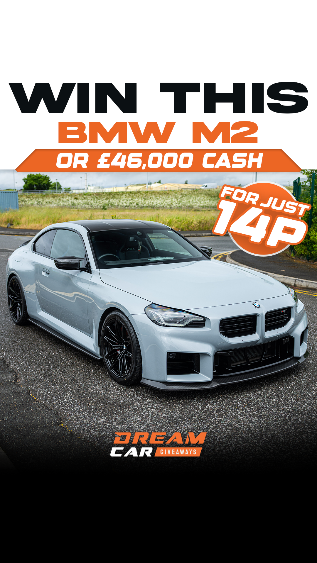 Dream Car Giveaways Facebook ad